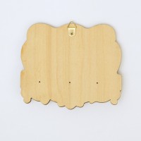 Ключница деревянная "Совы"