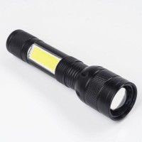 Фонарь ручной аккумуляторный «Мастер К», 10 Вт, 1200 мАч, P50, COB, 3 режима, 14.5×3.5 см