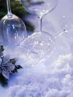 Гирлянда «Нить» 3 м, роса, IP20, серебристая нить. 30 LED, от батареек AG13×3, 3 режима, свечение тёплое белое