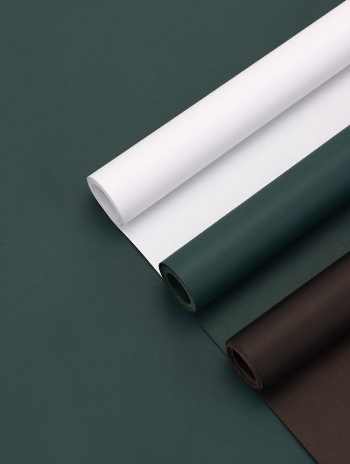 Бумага упаковочная крафт, двухсторонняя, "МИКС №3", 3 цвета, 0.68×5±5% м, 70 г