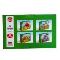 Конструктор пластиковый «Большая стройка. Мой город», 121 деталь