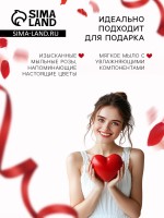 Мыльные розочки, красно-розовые, набор 24 шт., в коробке