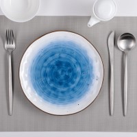 Тарелка Доляна «Космос», d=21 см, цвет зелёный