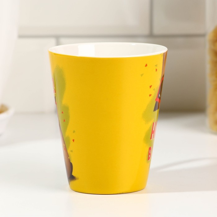 Кружка керамическая «Будь смелее», 300 мл