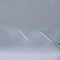 Сушилка для белья напольная, 220×50×90 см, 25 м, цвет хром