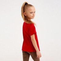 Футболка детская MINAKU Dreaming, красная, рост 116 см