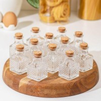 Набор ёмкостей для специй Доляна «Парфе», 50 мл, 4,5×4,5×6,8 см, 12 шт