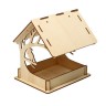 Деревянная кормушка - конструктор «Птица на дереве», своими руками, 14.5×18.5×19.5 см, Greengo