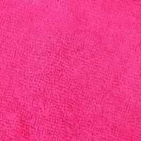 Тряпка для пола Доляна, 220 г/м², 70×80 см, микрофибра, с оверлоком, розовая