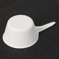 Форма для фуршетов «Ковшик», 49 мл, 5,6×9,2×2,9 см, сахарный тростник, 50 шт в упаковке, цвет белый