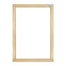 Рама для картин (зеркал) 40×60 см, профиль 37×18 мм, Emma, неокрашенное дерево (подходит для декорирования)