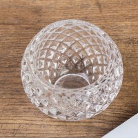 Подсвечник стекло 6 x 6 x 6 см "Кристаллы"