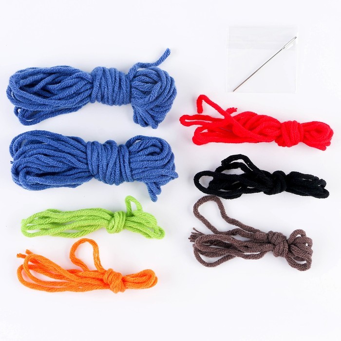 Набор для творчества «Вышивка на канве. Снеговик»