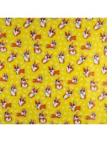 Бумага упаковочная глянцевая «Корги», 70×100 см