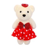 Игрушка «Мишка с бабочкой», цвета МИКС