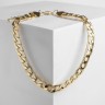 Колье «Цепь голден» рисунок, цвет глянцевое золото, 45 см Колье «Цепь голден» рисунок, цвет глянцевое золото, 45 см