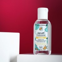 Средство для обезжиривания ногтей и снятия липкого слоя Gel-Off спелый цитрус, 60 мл