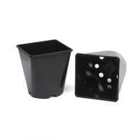 Горшок для рассады, 2 л, 14 × 14 × 15 см, чёрный, Greengo