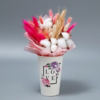 Стакан для цветов влагостойкий «Рамка», 400 мл