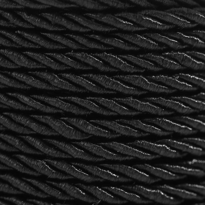 Шнур витой, d = 3 мм, 25 ± 1 м, цвет коричневый