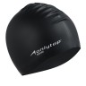 Шапочка для плавания силиконовая 56 гр, цвет черный