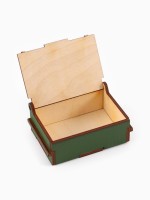 Коробка подарочная деревянная «Боевой запас» 8.5×6×3.5 см