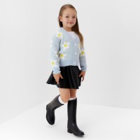 Кардиган детский KAFTAN «Ромашки», размер 36 (134-140 см)