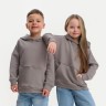 Худи детское KAFTAN Basic line, размер 32 (110-116 см), серое