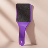 Тёрка для ног, наждачная, двусторонняя, 15 см, цвет МИКС