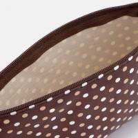 Косметичка на молнии, цвет малиновый