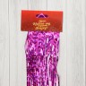 Дождик новогодний «Зимнее волшебство. Мерцание полос», b-9 см, L-150 см, сиреневый