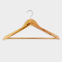 Плечики - вешалки для одежды деревянные Home, 44.5×23 см