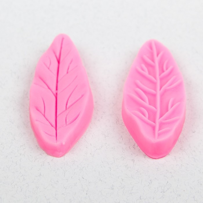Молд «Лист тюльпана», 2 части, 9,5×3,5 см