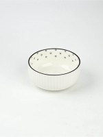 Салатник керамический «Сердечки», 11.5×5.6 см, 330 мл