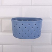 Органайзер настенный, 1 секция, с клеевыми крючками, 16.5×12×9 см, МИКС