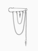 Булавка «Шипы», 6 см, цвет серебро