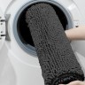 Коврик для дома LaDо́m, букли, плотность 1100 г, 50×80 см, графитовый