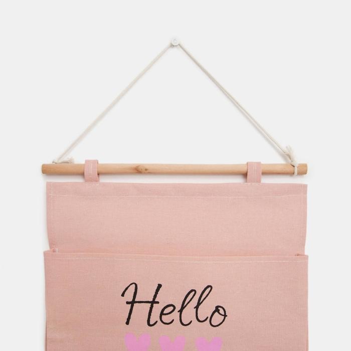 Кармашек текстильный «Этель» Little fairytale, 3 отделения, 34×63.5 см