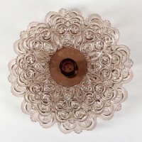 Фруктовница «Мелодия», 3-х ярусная 16 см, 21 см, 27 см, цвет прозрачный