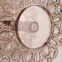 Фруктовница «Мелодия», 3-х ярусная 16 см, 21 см, 27 см, цвет прозрачный