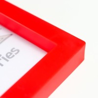 Фоторамка пластик L-3 10х15 см, красный