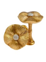 Держатель для штор CAPPIO KS036, d=9.5 мм, цвет золото, 2 шт.