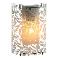 Светильник настенно-потолочный "Перья" E27 60Вт  22х15см.