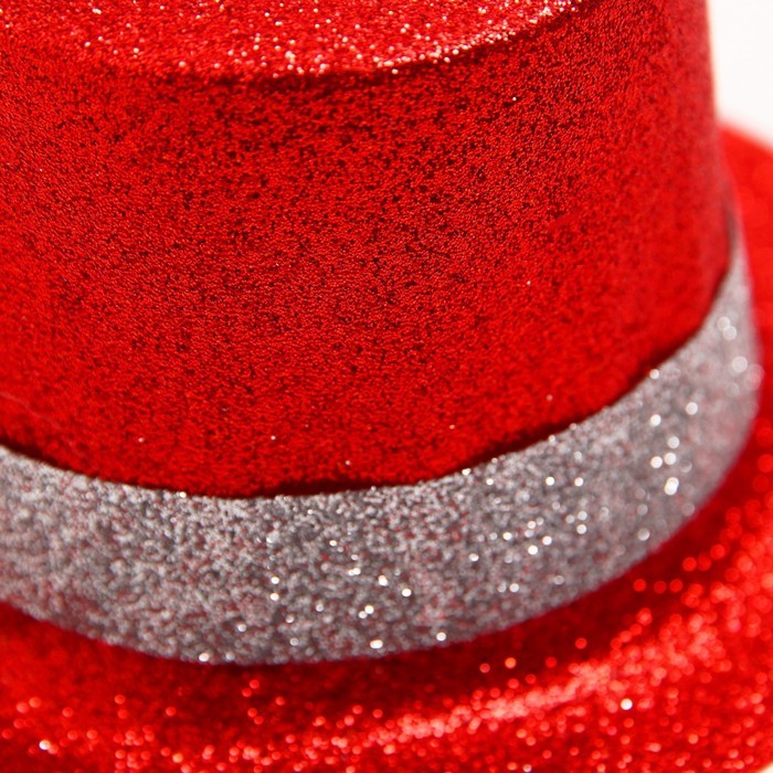 Карнавальная шляпка «Цилиндр», на резинке, МИКС