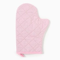 Варежка-прихватка Доляна "Уютных мгновений" 20х28см,35% хл,65% п/э,ватин 250г/м2