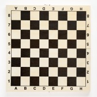 Шахматная доска обиходная, 29 х 29 х 3.5 см