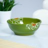 Миска "Псковская" большая 0,8л,  зеленая