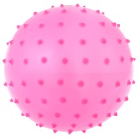 Мячик массажный, матовый пластизоль, d=14 см, 30 г, МИКС