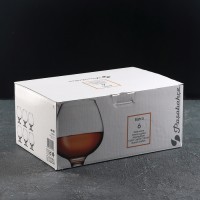 Набор бокалов для коньяка Bistro, 385 мл, 6 шт