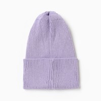 Шапка детская MINAKU, лавандовая, размер 48-52 (3-5 лет)